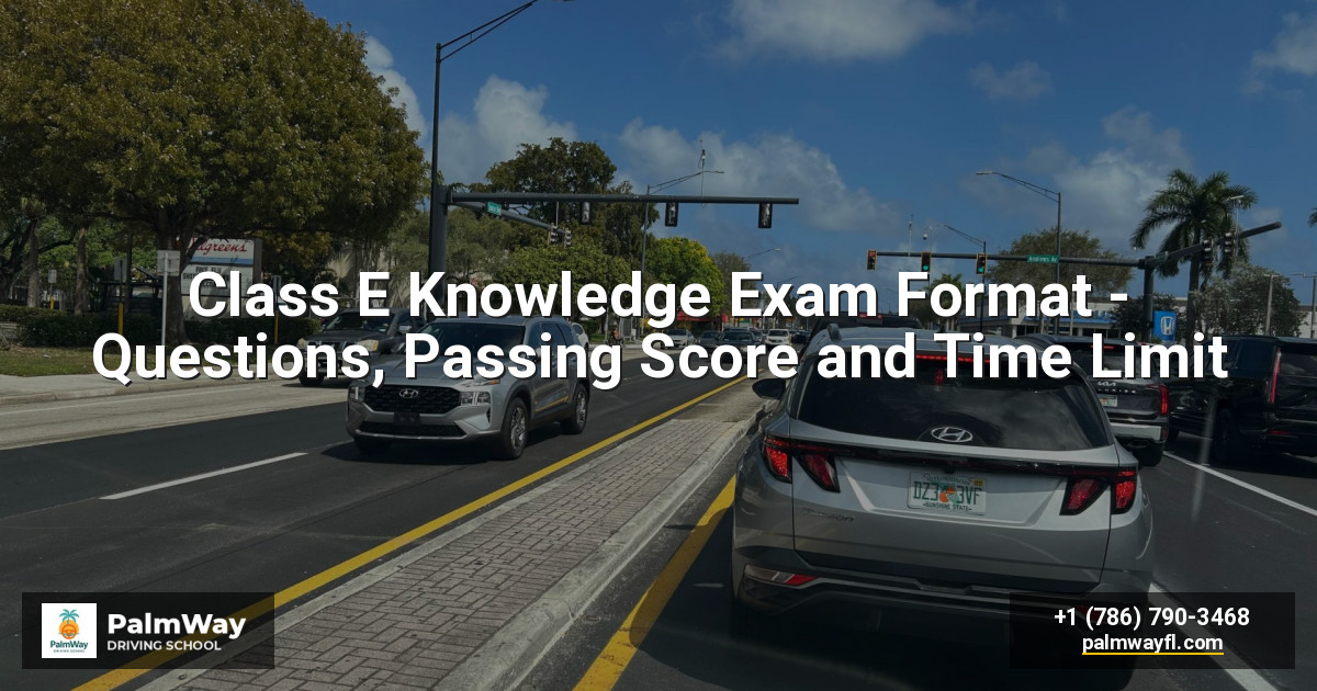 Class E Knowledge Exam Format - Questions, Passing Score and Time Limit