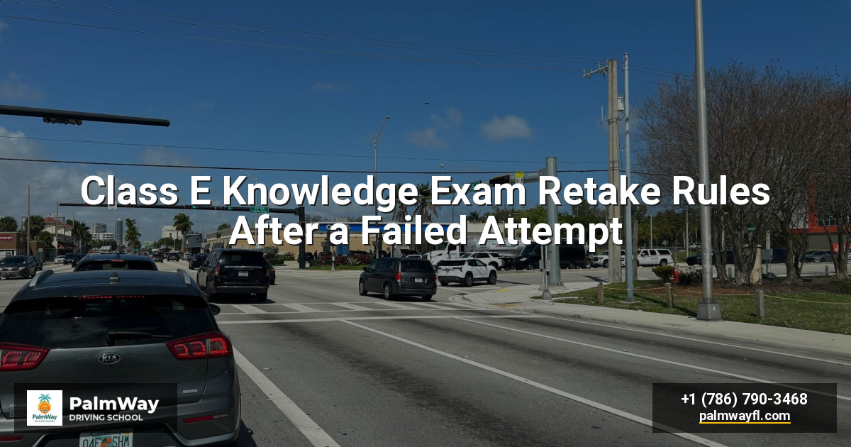 Class E Knowledge Exam Retake Rules After a Failed Attempt