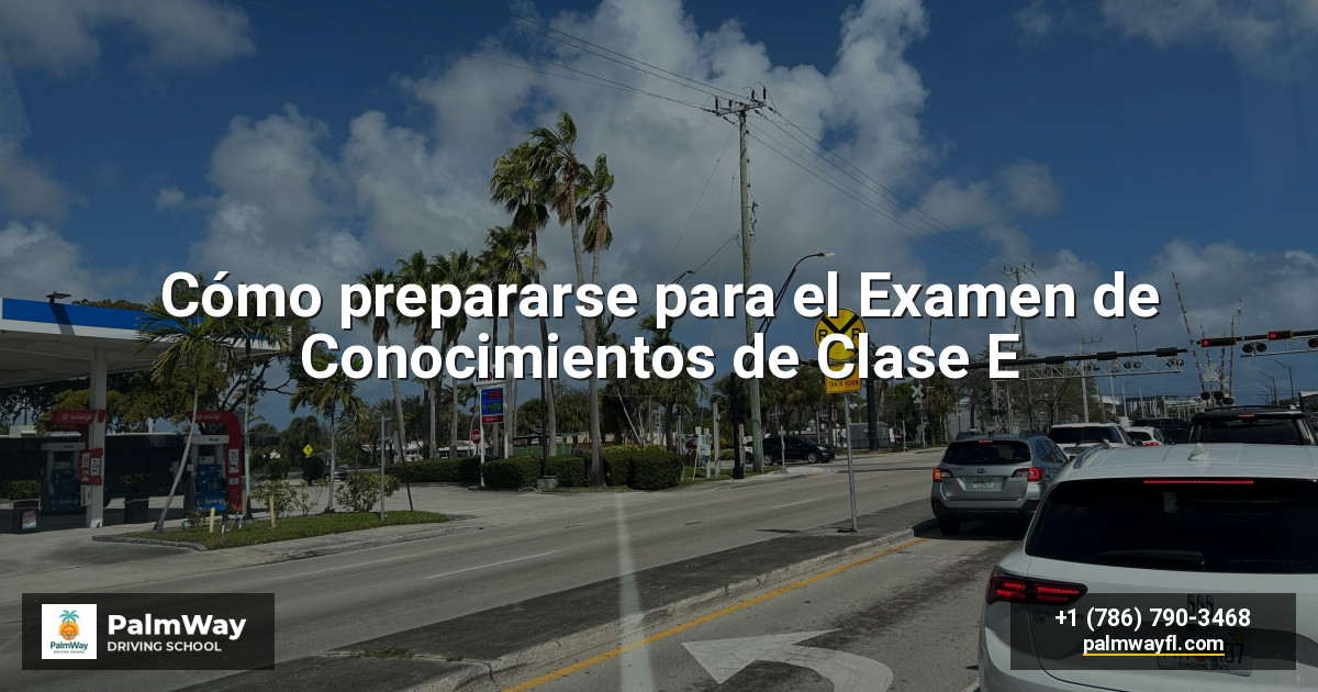 Cómo prepararse para el Examen de Conocimientos de Clase E