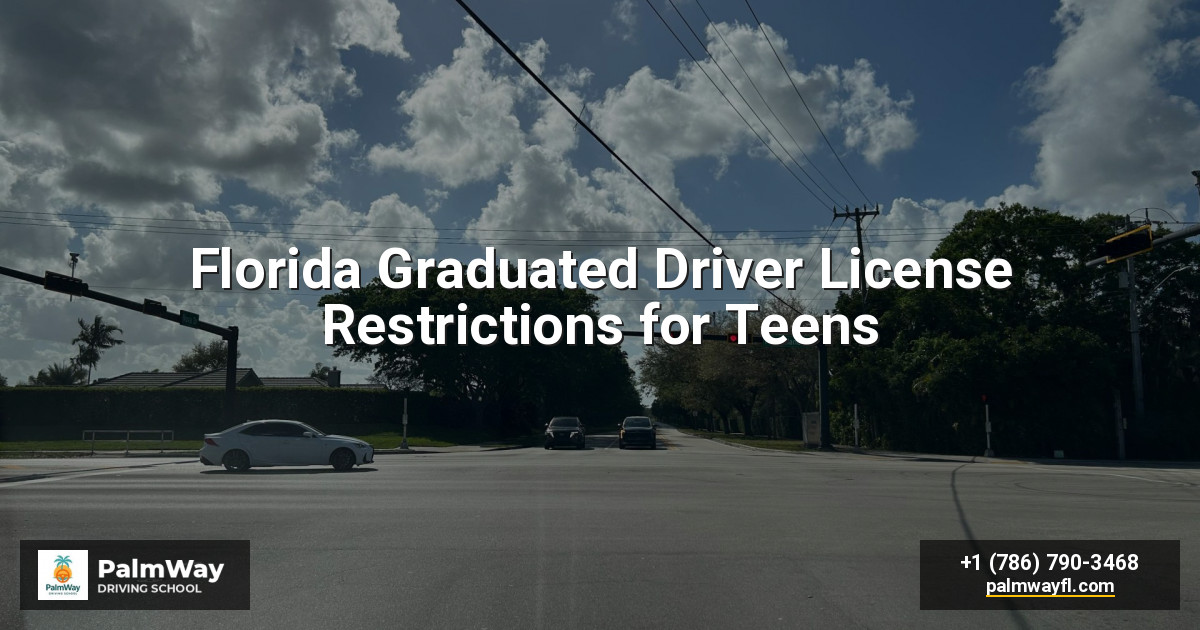 Florida Graduated Driver License Restrictions for Teens
