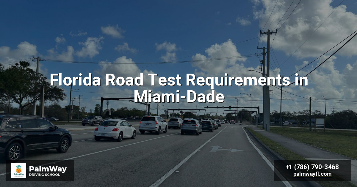Florida Road Test Requirements in Miami-Dade