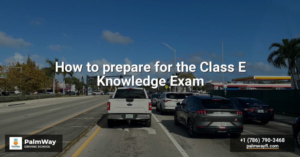 How to prepare for the Class E Knowledge Exam