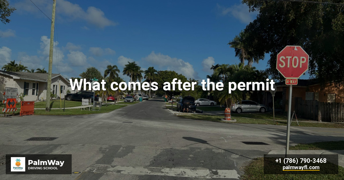 What comes after the permit