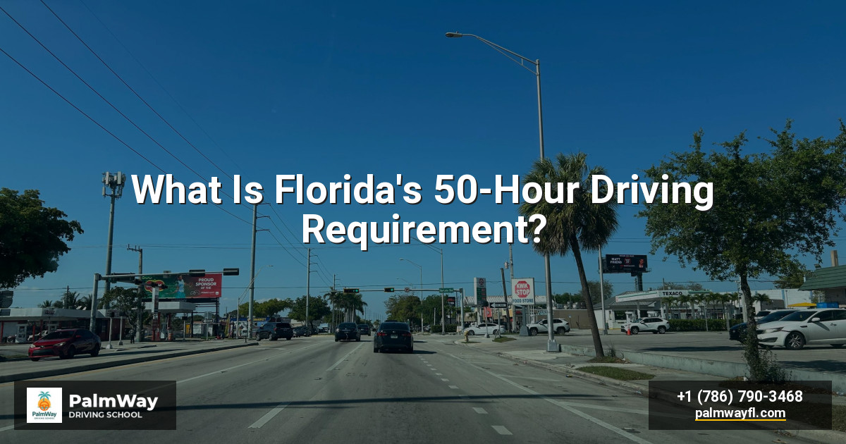 What Is Florida's 50-Hour Driving Requirement?