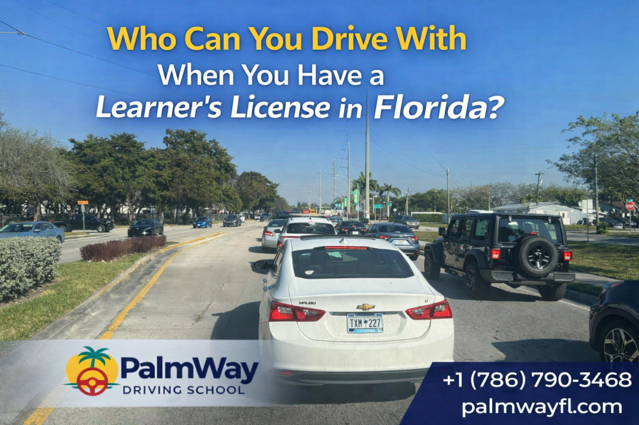 Who Can You Drive With When You Have a Learner’s License in Florida?